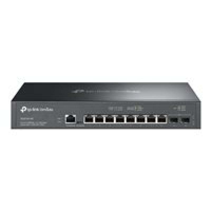 TP-LINK Omada 8-Port 2.5GBASE-T L2+ Managed Switch with 2 10GE SFP+ Slots