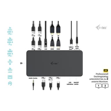 I-TEC Usb 3.0 / Usb-C / Thunderbolt