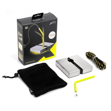CHERRY Xtrfy B1 Maus Bungee mit LED und USB-Hub