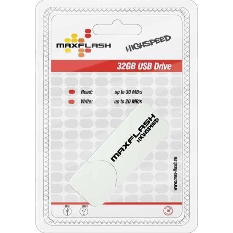 MEMORYSOLUTION MAXFLASH - USB-Flash-Laufwerk - 32 GB - USB 3.0