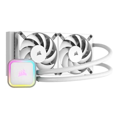 CORSAIR iCUE H100i RGB ELITE - Prozessor-Flüssigkeitskühlsystem - Kühlergröße: 240 mm - (für: LGA115
