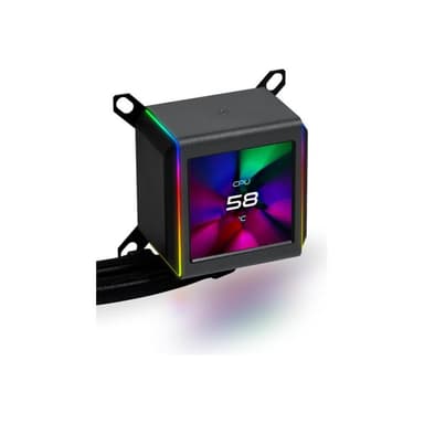 LIAN LI GALAHAD II LCD 360 Komplett-Wasserkühlung, ARGB - schwarz (GA2ALCD36B)