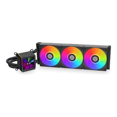 LIAN LI GALAHAD II LCD 360 Komplett-Wasserkühlung, ARGB - schwarz (GA2ALCD36B)