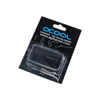 ALPHACOOL HF Barb ″FatBoy″ with O-ring - Flüssigkühlsystemarmatur - Deep Black (17090)