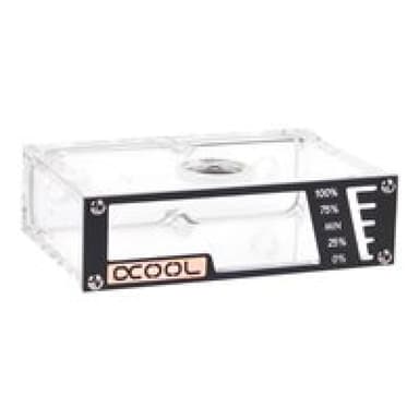ALPHACOOL Repack Rev.2 - Behälter für Kühlflüssigkeit - Schwarz, durchsichtig, Kupfer