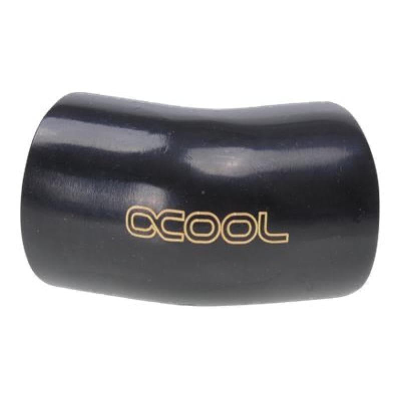 ALPHACOOL L-connector - Flüssigkühlsystemarmatur - Deep Black (17191)