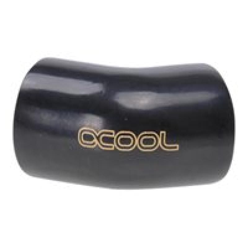 ALPHACOOL L-connector - Flüssigkühlsystemarmatur - Deep Black (17191)