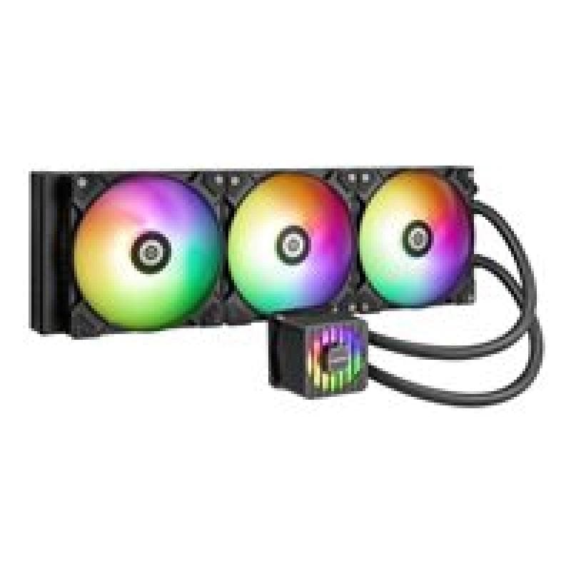 ENERMAX LIQMAXFLO 360mm CPU AIO Flüssigkeitskühler - Xtreme Doppelkammerpumpe- VRM (ELC-LMF360T-ARGB