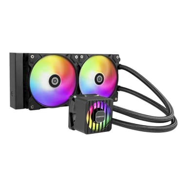 ENERMAX LIQMAXFLO 360mm CPU AIO Flüssigkeitskühler - Xtreme Doppelkammerpumpe- VRM (ELC-LMF240T-ARGB