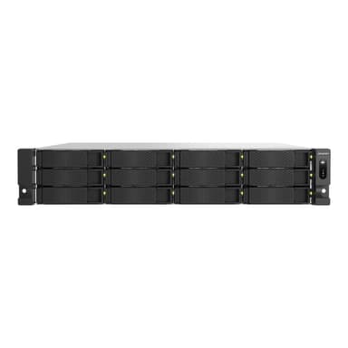 QNAP TS-h1277AXU-RP-R5-16G 2U 12-bay NAS AMD Ryzen 5 Pro 7645 6C/12T boost up to 5.1GHz 16GB DDR5