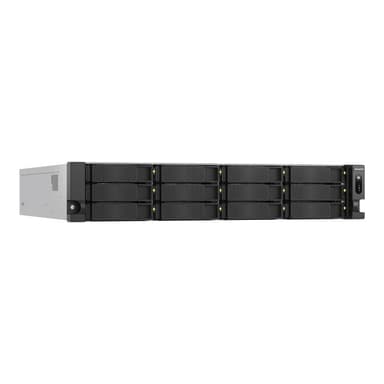QNAP TS-h1277AXU-RP-R5-16G 2U 12-bay NAS AMD Ryzen 5 Pro 7645 6C/12T boost up to 5.1GHz 16GB DDR5