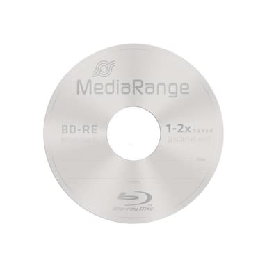 MediaRange BD-RE rewritable 2x Cake10 Mindestabn. VPE=5 Stck.=149,50