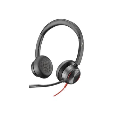 HP POLY Blackwire 8225 Stereo USB-C Headset + USB-C/A Adapter