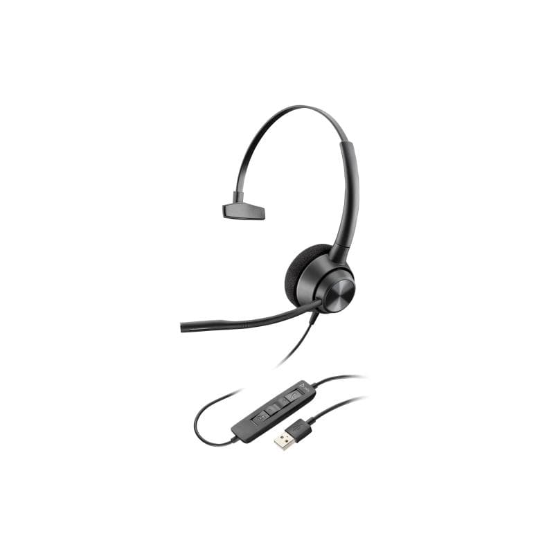 HP POLY EncorePro 310 Stereo USB-A Headset TAA