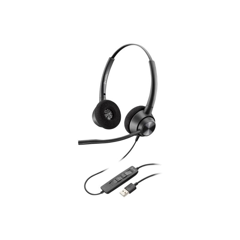 HP POLY EncorePro 310 Stereo USB-A Headset TAA