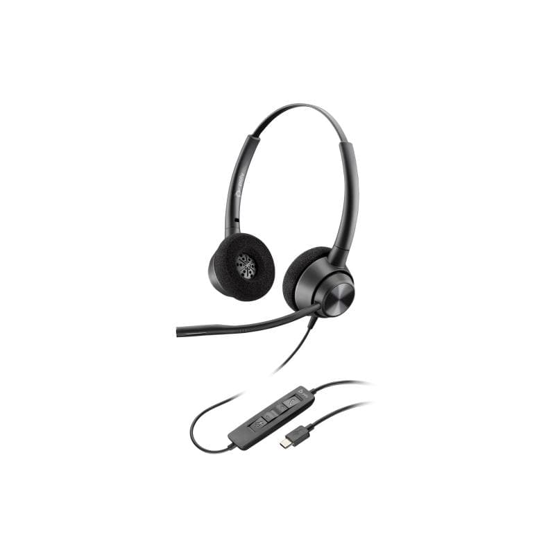 HP POLY EncorePro 320 Monaural USB-C Headset TAA
