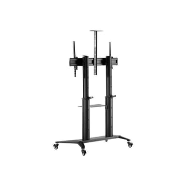 MANHATTAN Aluminium Multimedia TV-Ständer auf Rollen für Bildschirme 177,8-304,8cm 70-12