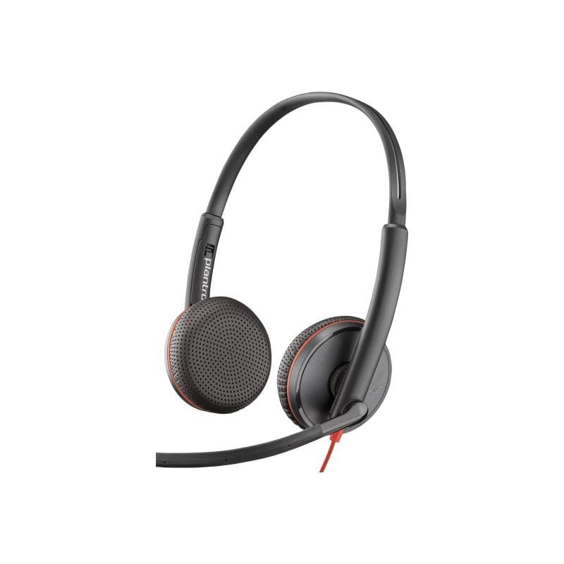 HP Poly Blackwire C3225 Stereo USB-C Headset Bulk