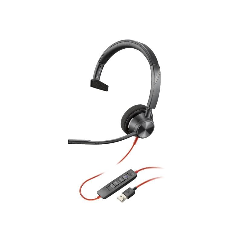HP Poly Blackwire 3310 Microsoft Teams Certified USB-C Headset TAA