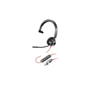HP Poly Blackwire 3310 Microsoft Teams Certified USB-C Headset TAA