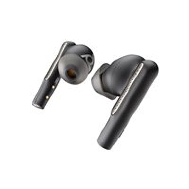 HP Poly Voyager Free 60/60+ Microsoft Teams Certified Black Earbuds 2 Pieces