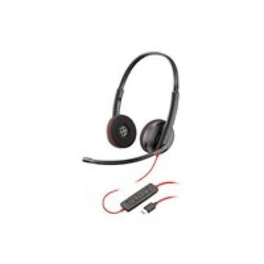 HP Poly Blackwire C3220 USB-C Headset +Carry Case Bulk