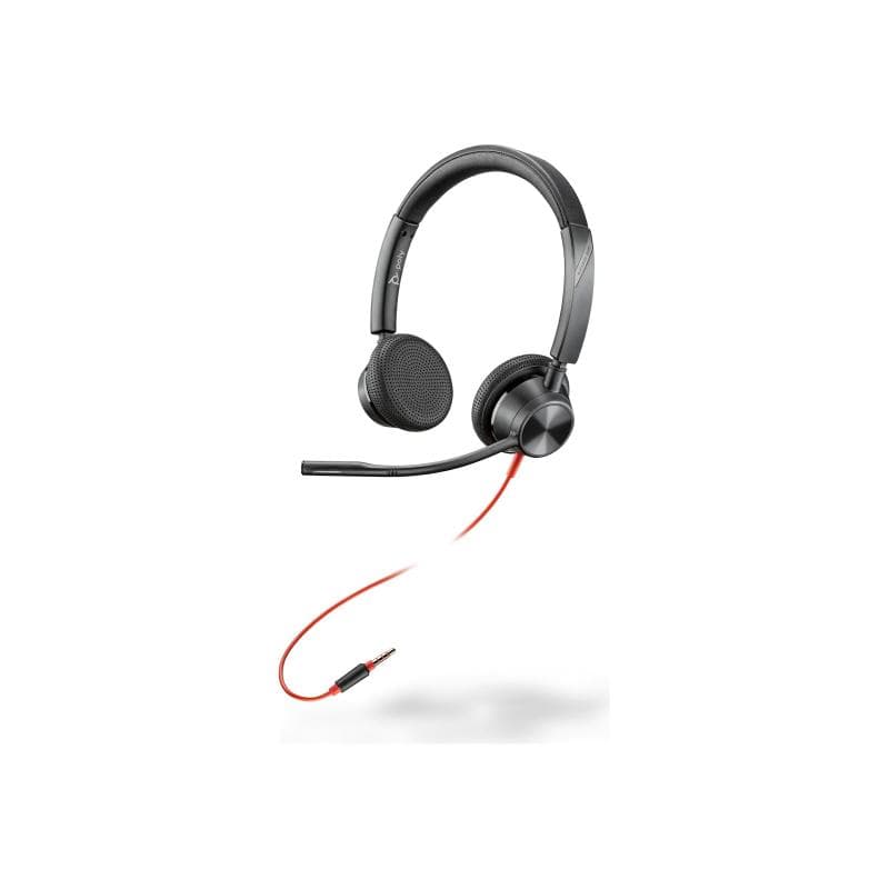 HP Poly Blackwire 3225 Stereo USB-A Headset Bulk