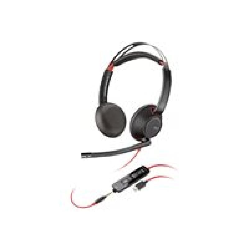 HP Poly Blackwire C5220 USB-C Headset +Inline Cable