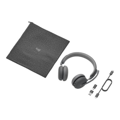 LOGITECH HEADSET - Zone Wireless 2 UC - GRAPHITE TEAMS - 2.4GHZ/BT - EMEA-914 - A00174 A00172 NO STA