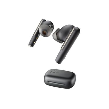 HP POLY Voyager Free 60 UC M schwarz Earbuds + BT700 USB-C Adapter + Basic Ladecase