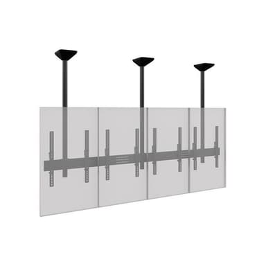 HAGOR CPS Menuboard D4P 46-65 4fach Menuboard Deckenhalterung für Displays 116,8-165,1cm 46-65Zoll V