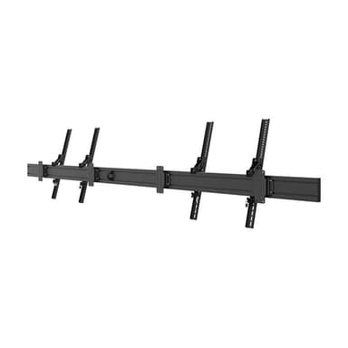 HAGOR CPS Wall 2x75-86 2fach Menuboard Wandhalterung für Displays 190,5-218,4cm 75-86 Zoll VESA max.