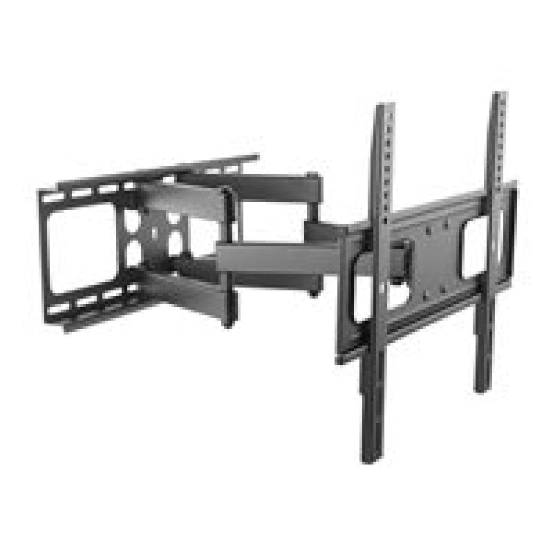 TECHLY Wandhalterung fuer LCD TV 81-139cm 32-55Zoll schwarz neigbar 5-12Grad VESA 600x400 Traglast b