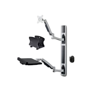STARTECH.COM Workstation Wandhalterung VESA-Halterung fur 32 Monitor 10kg Schwenkbare Monitorhalteru