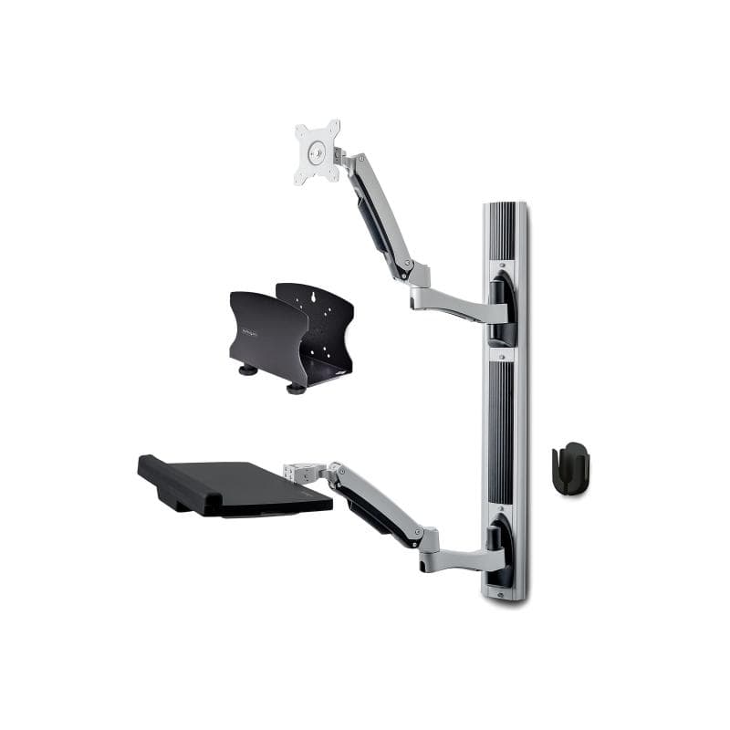 STARTECH.COM Workstation Wandhalterung VESA-Halterung fur 32 Monitor 10kg Schwenkbare Monitorhalteru