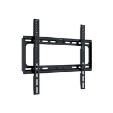 TECHLY Wandhalterung für LCD TV LED 25-56Zoll 63,5-142,24cm slim fix schwarz