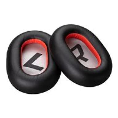 HP Poly Voyager 8200 Black Leatherette Ear Cushions 2 Pieces