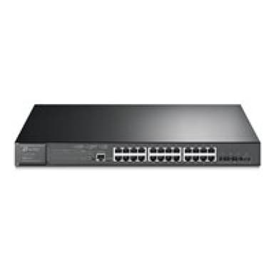 TP-LINK Omada 24-Port PoE+ Gigabit L2+ Managed Switch with 4 10GE SFP+ Slots