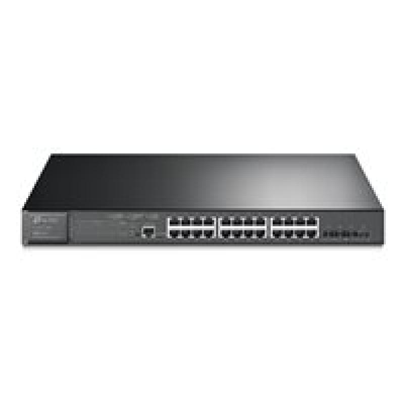 TP-LINK Omada 24-Port PoE+ Gigabit L2+ Managed Switch with 4 10GE SFP+ Slots