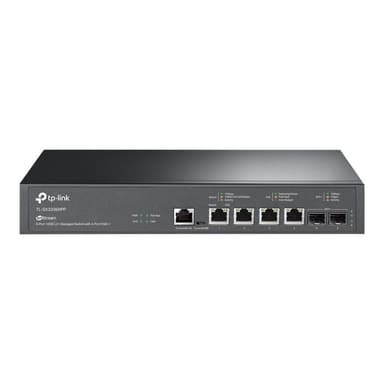 TP-LINK Omada 4-Port PoE++ 10GBase-T L2+ Managed Switch with 2 10GE SFP+ Slots