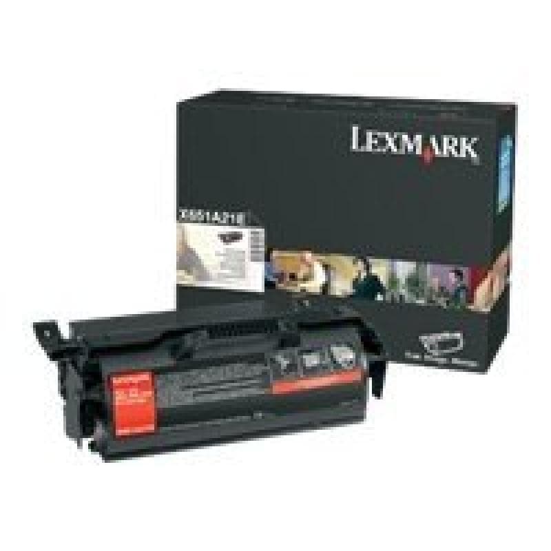 LEXMARK Schwarz Tonerpatrone LCCP