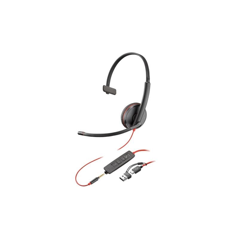 POLY BW 3215 USB-C HS+USB-C/A Bulk