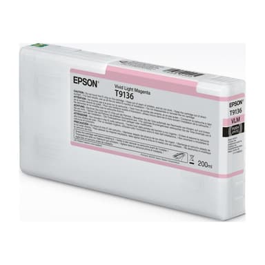EPSON T9136 Vivid Light Magenta Ink Cartridge 200ml