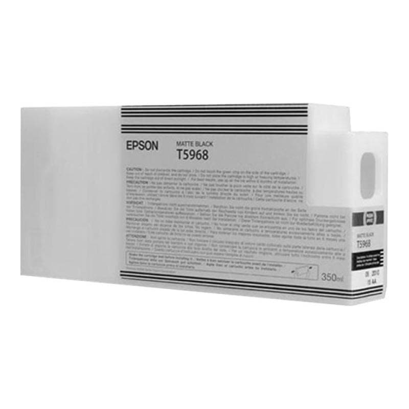 EPSON T5968 Ink Cartridge Matte Black Standard Capacity 350ml 1-pack