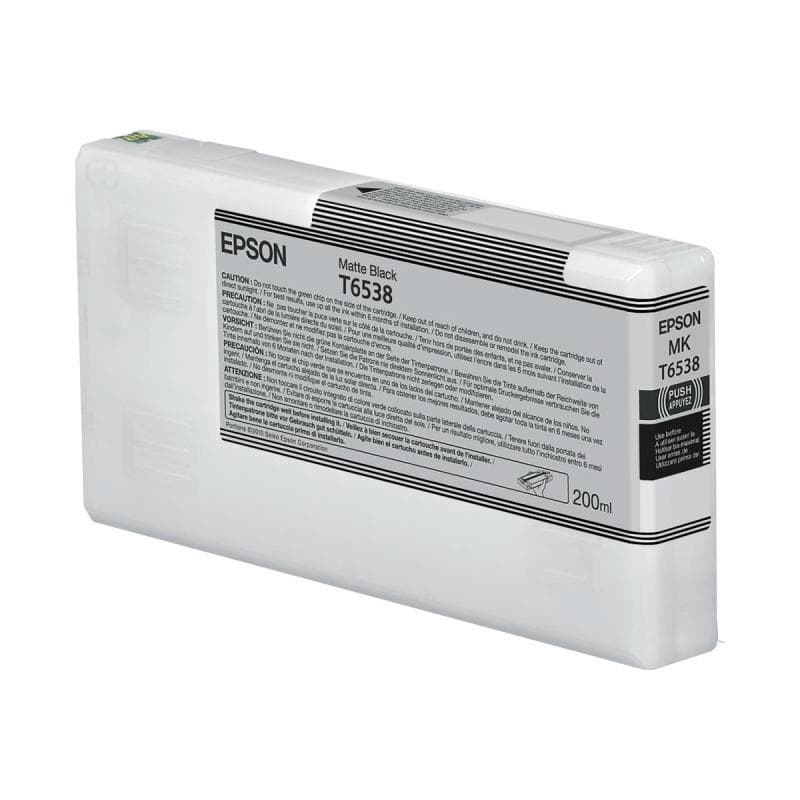 EPSON T6538 ink cartridge matte black standard capacity 200ml