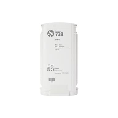 HP 738 130-ml Black DesignJet Ink Cartridge