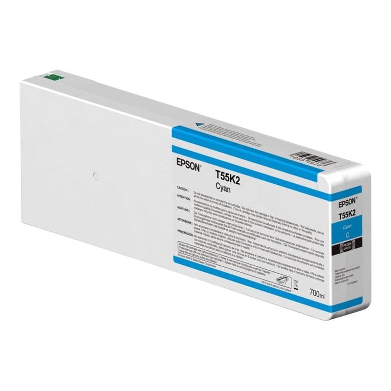 EPSON Singlepack Cyan T55K200 UltraChrome HDX/HD 700ml