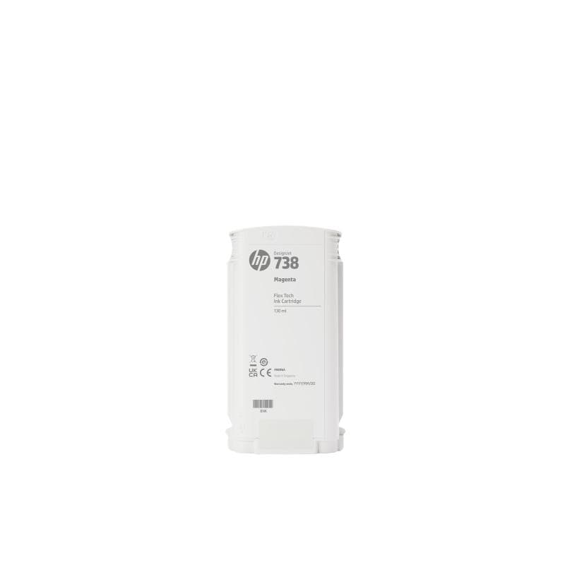 HP 738 130-ml Magenta DesignJet Ink Cartridge