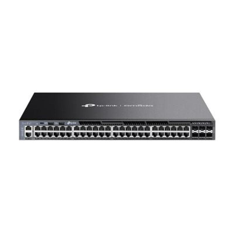 TP-LINK Omada 48-Port Gigabit Stackable L3 Managed Switch with 6 10GE SFP+ Slots
