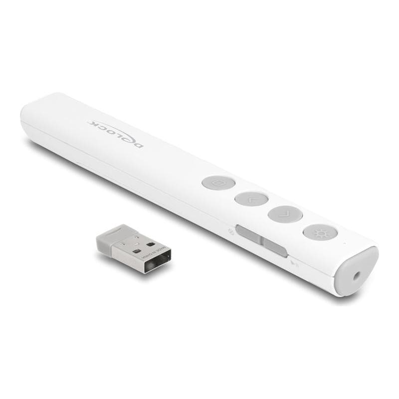 DELOCK USB Laser Presenter weiß